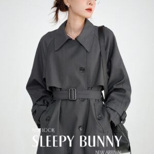 Classic British Style Trench Coat