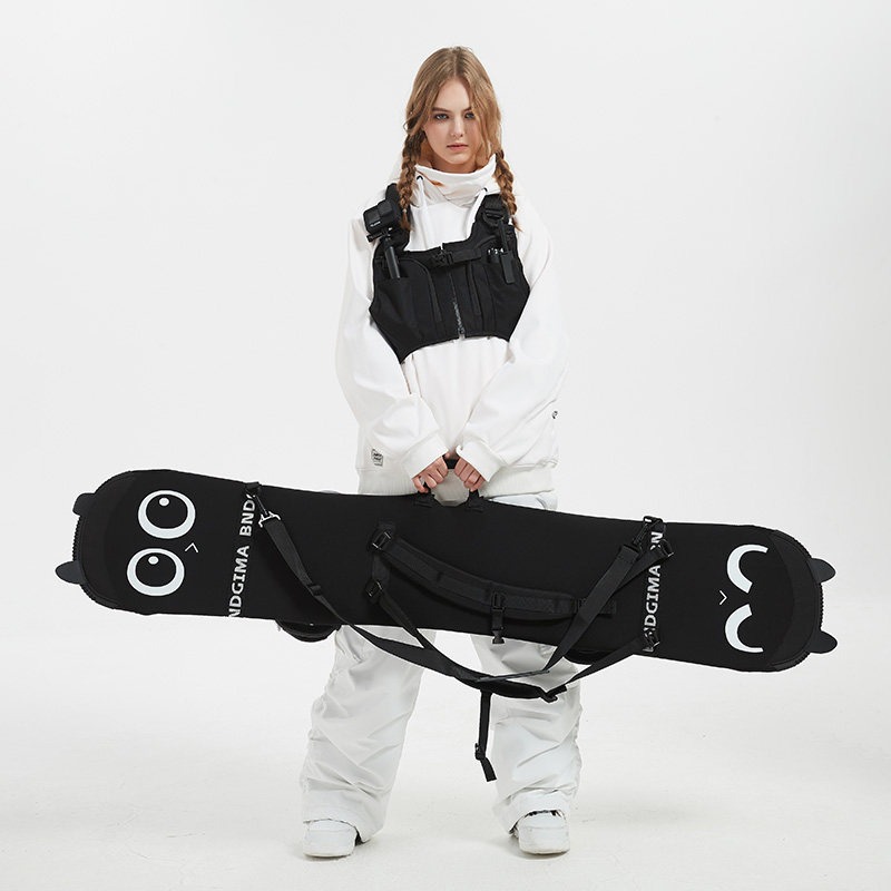 Snowboard dumpling skin cover