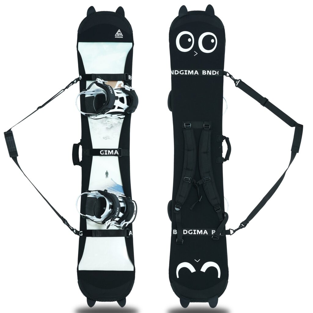Snowboard dumpling skin cover