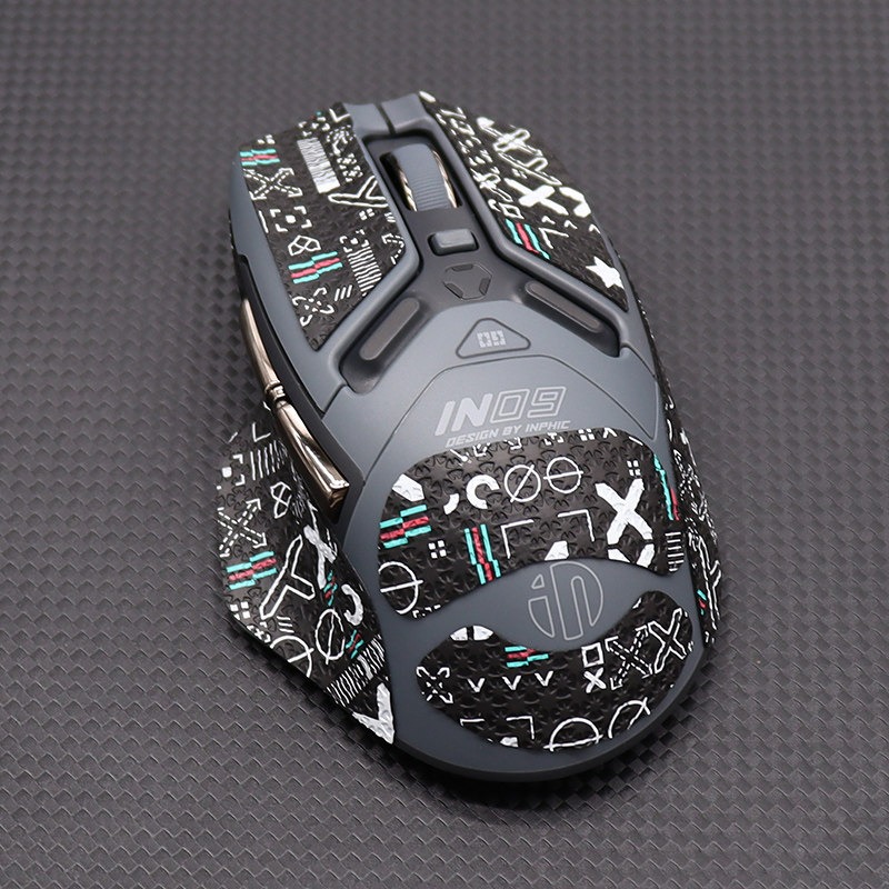 IN9/IN10 Series Non-Slip Mouse Grip Stickers