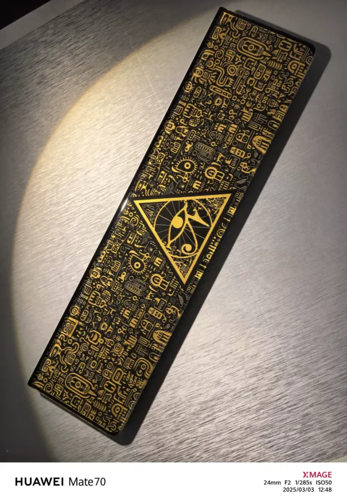 Egyptian Style Black Gold Keyboard Wrist Rest