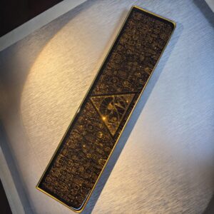 Egyptian Style Black Gold Keyboard Wrist Rest