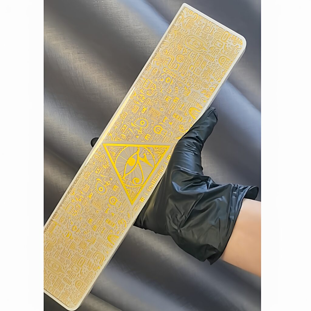 Egyptian Style Black Gold Keyboard Wrist Rest