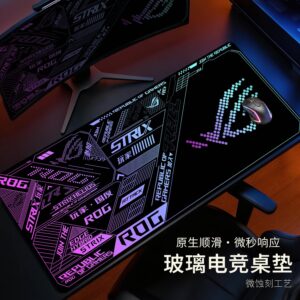 LUMICORE Micro-Etched Steel Mouse Pad