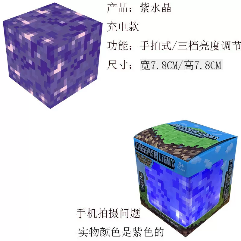Minecraft Torch Replica Lamp