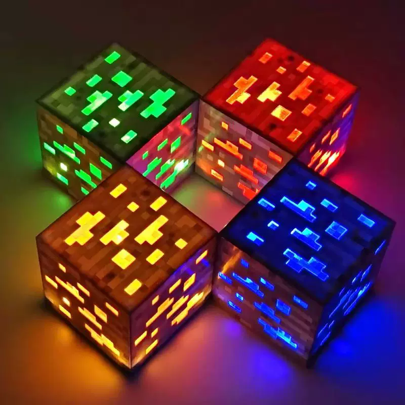 Minecraft Torch Replica Lamp