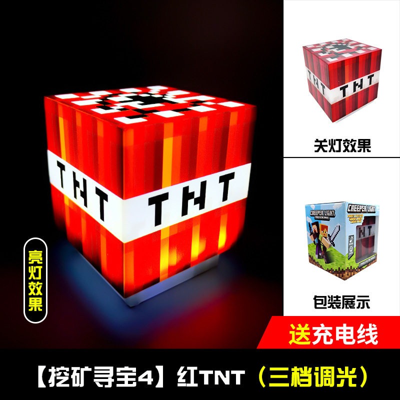 Minecraft Torch Replica Lamp