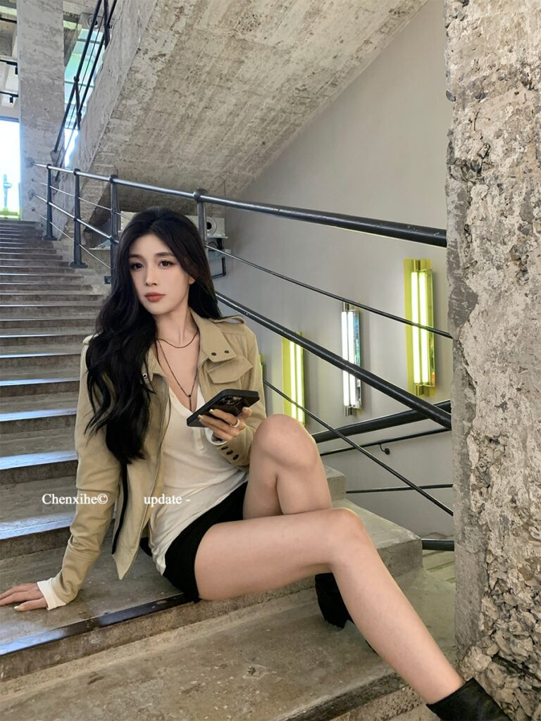Korean Style Quality Leather Coat