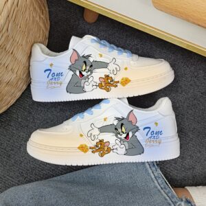 Huili Tom and Jerry Low Air Force Yellow Blue Z844D-KL1