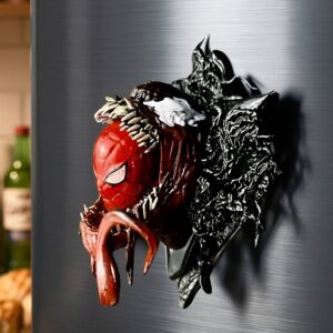 Stylish Spider-Man and Venom Fusion Magnet