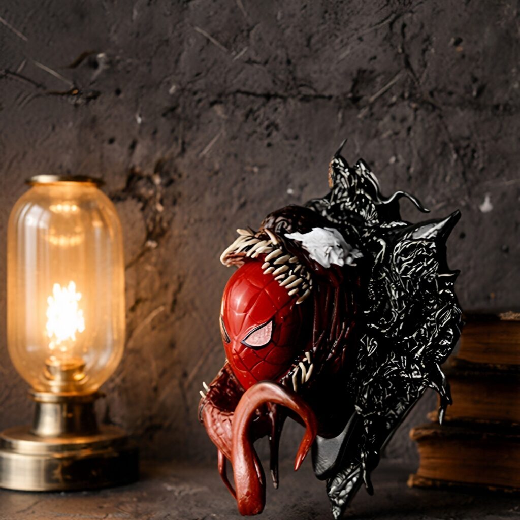 Stylish Spider-Man and Venom Fusion Magnet