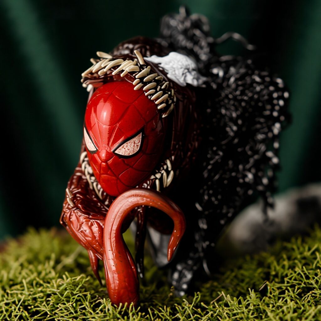 Stylish Spider-Man and Venom Fusion Magnet