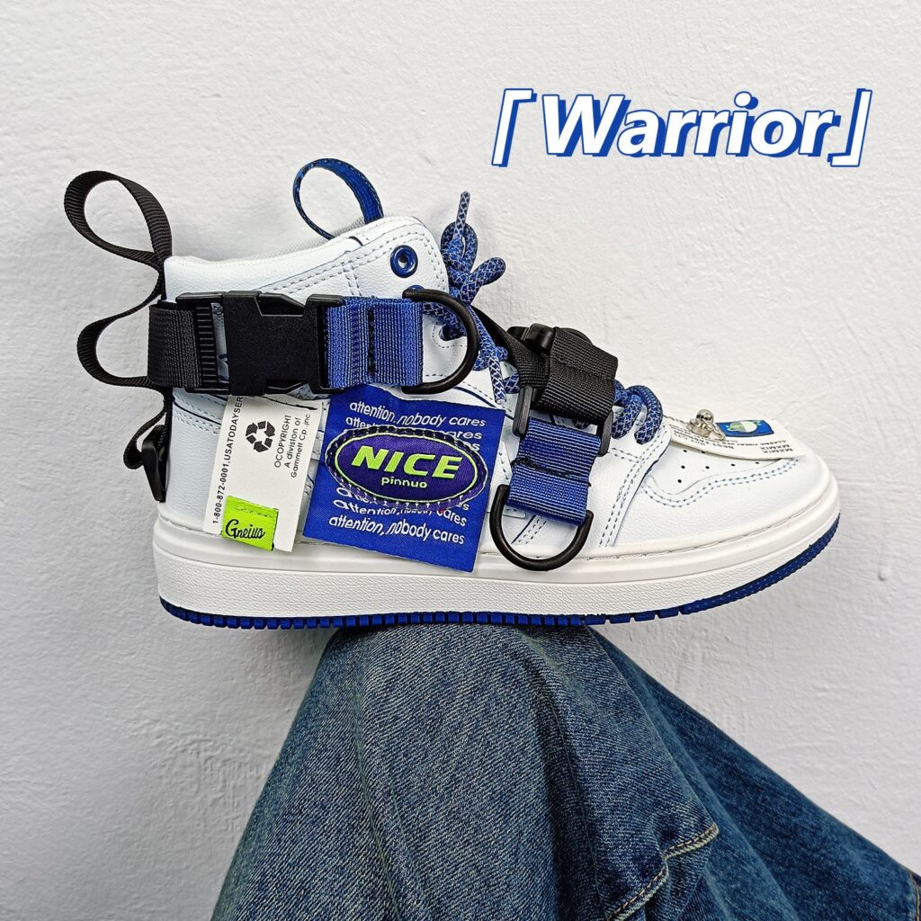 Huili Functional High-Top Sneakers N001G White