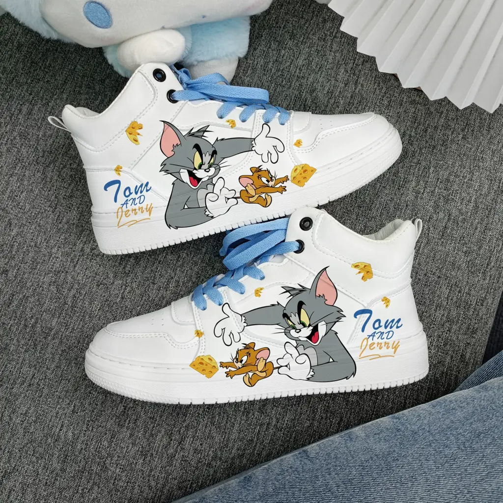 Warrior Cat and Mouse Low-Top (Yellow-Blue YuanYang)