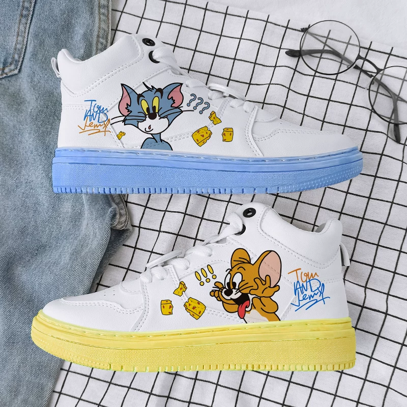 Warrior Cat and Mouse Low-Top (Yellow-Blue YuanYang)