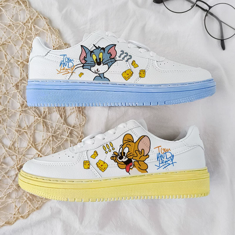 Warrior Cat and Mouse Low-Top (Yellow-Blue YuanYang)