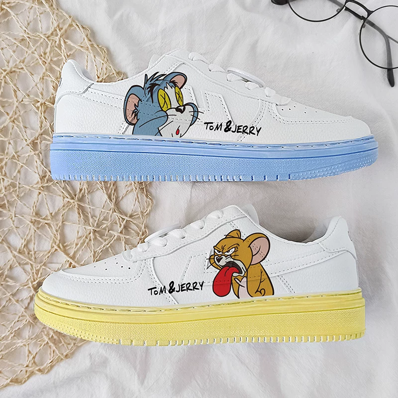 Warrior Cat and Mouse Low-Top (Yellow-Blue YuanYang)