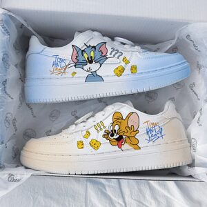 Warrior Cat and Mouse Low-Top (Yellow-Blue YuanYang)