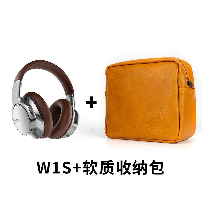 WHIZZER W1S Wireless Headphones Retro Brown