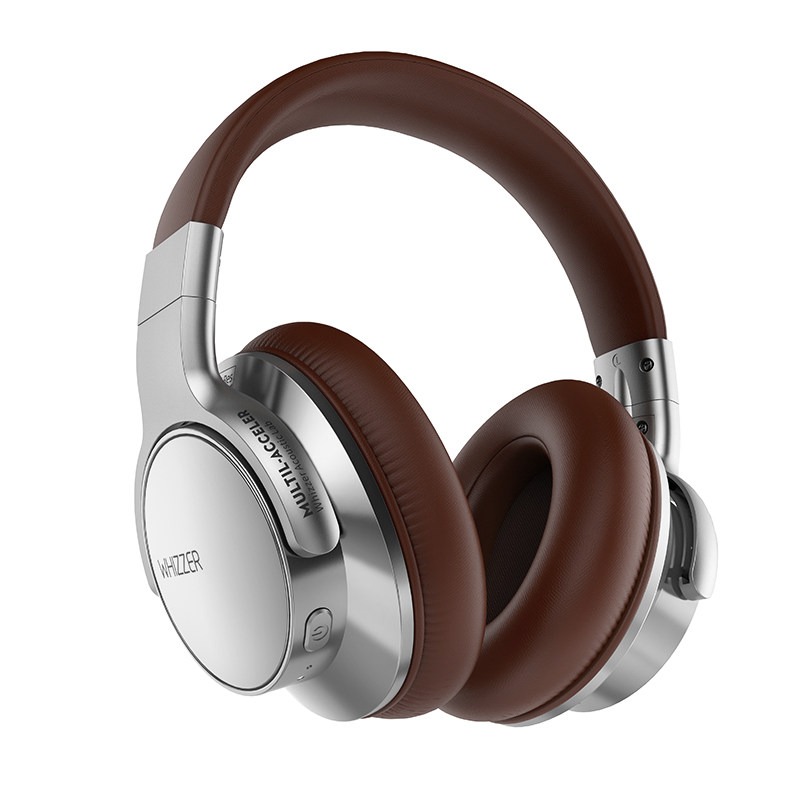 WHIZZER W1S Wireless Headphones Retro Brown
