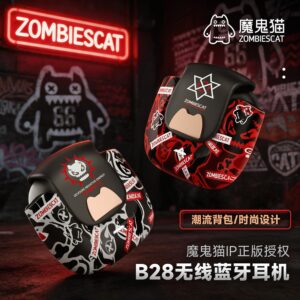 Zombiescat World Travel Wireless Bluetooth Headset